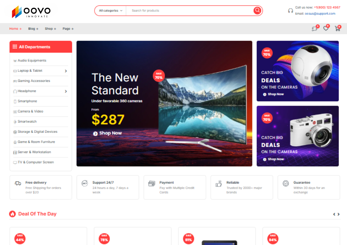 home appliance website development
