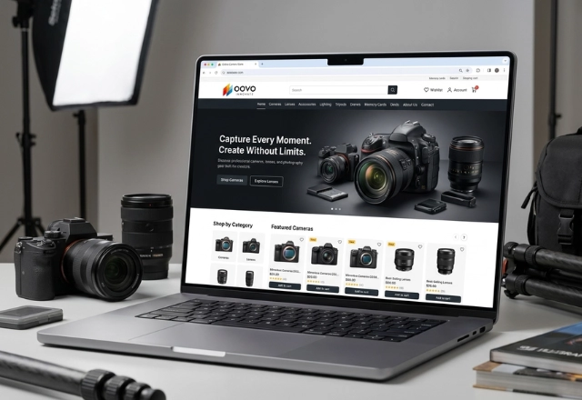 Best Camera Store Website Development Company