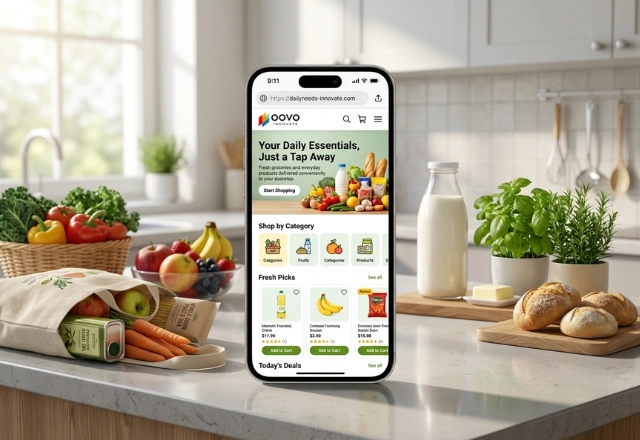 Best Online Daily Needs Store Development