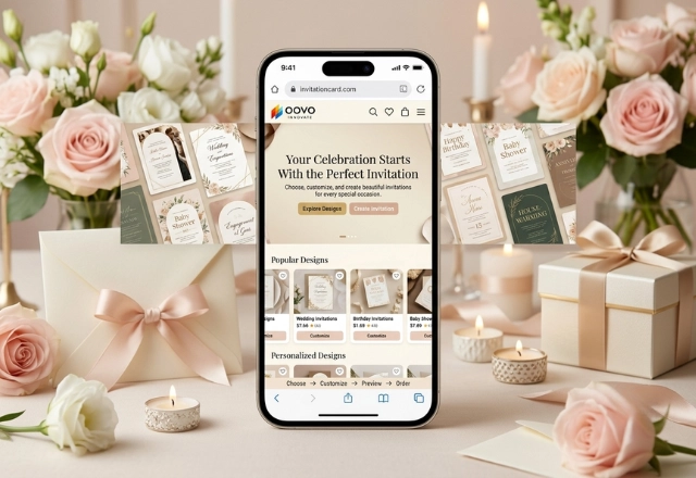 Invitation Card Website