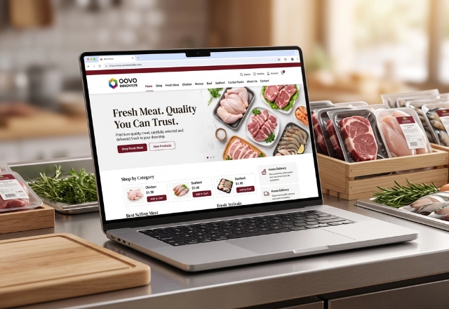 Meat Shop Website