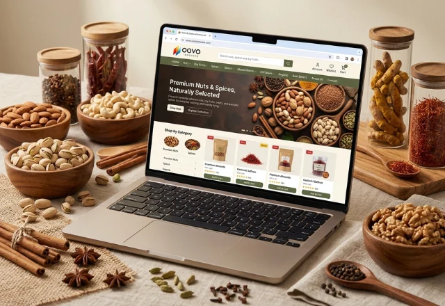 Nuts and Spices Website