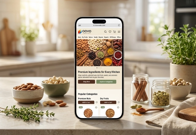 Nuts and Spices Website