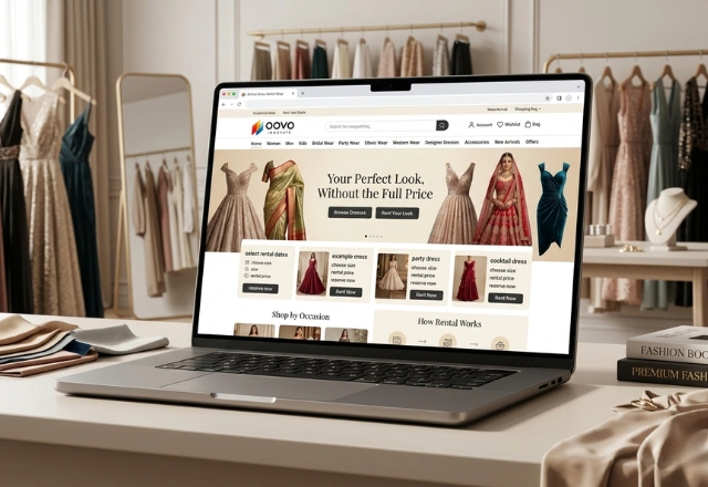 Dress Rental Website