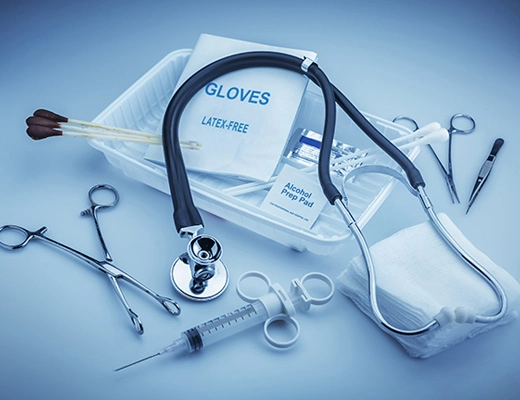 Online medical supplies store website