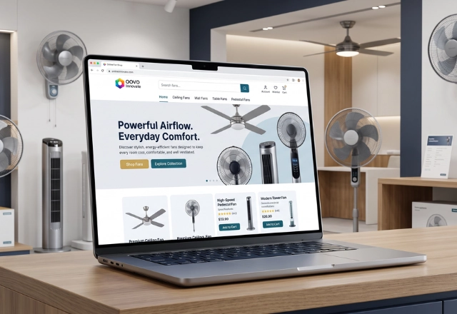 Online Fan Store Website Development