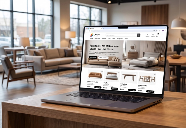 online furniture shop website