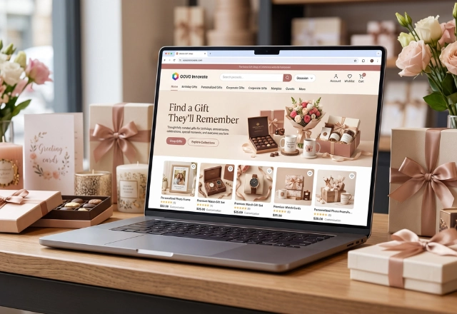 Online Gift Shop Website