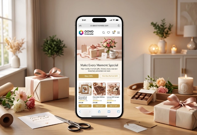 Online Gift Shop Website