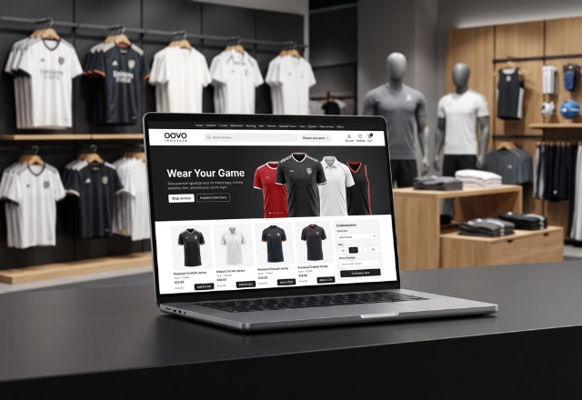 Online Jersey Shop Website