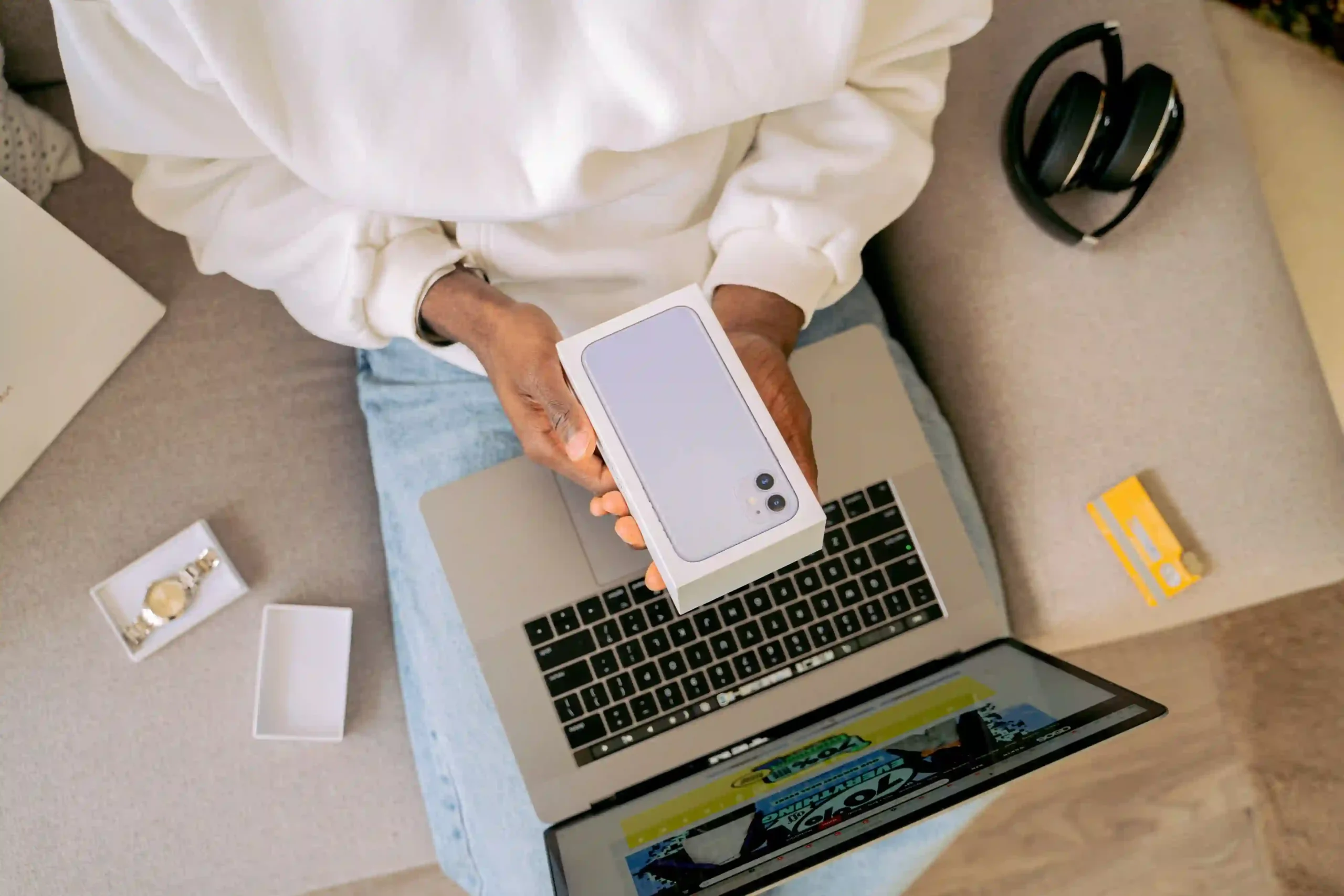 mobile phone eCommerce website