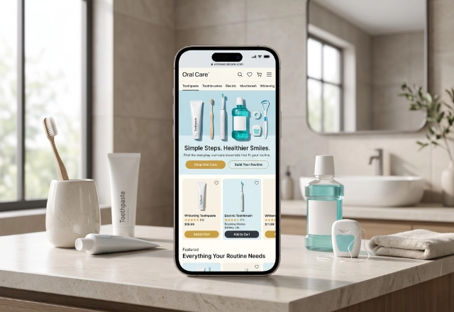Oral Care Website Development