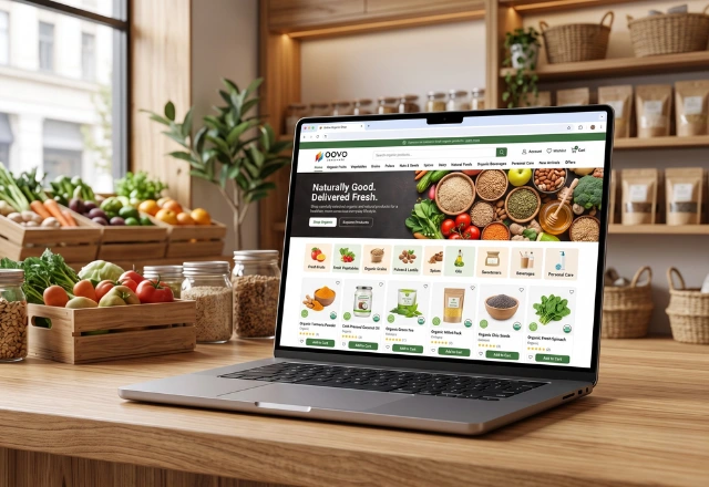 Online Organic Shop
