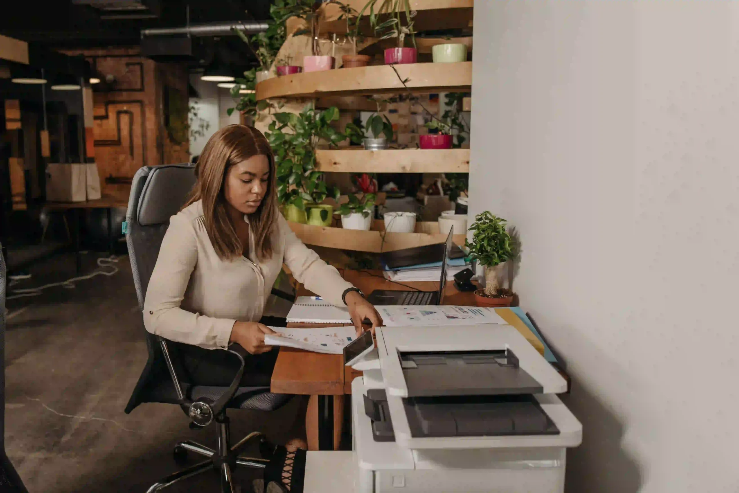 Online Printer Shop Website