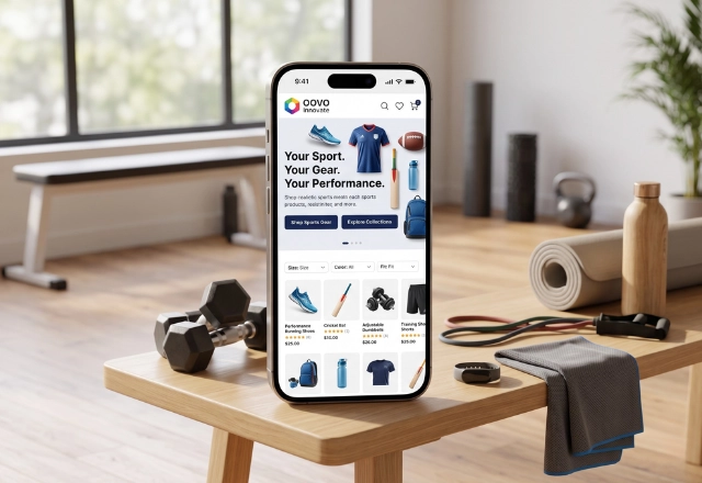 Online Sports Shop Website