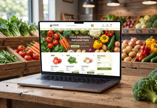 Online Vegetable Shop