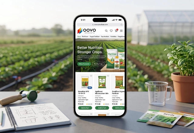 Online Pesticide and Fertilizer Website Development