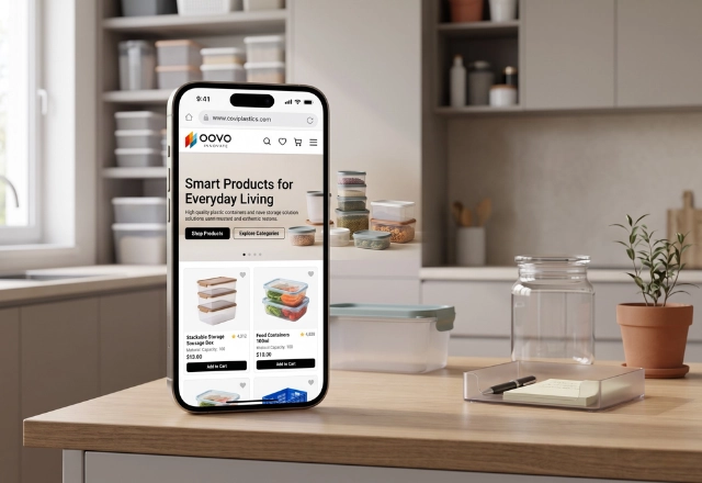 Online Plastic Product Website Development