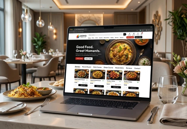 Online Restaurant Website Development