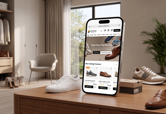 Online Shoe Shop Website Development