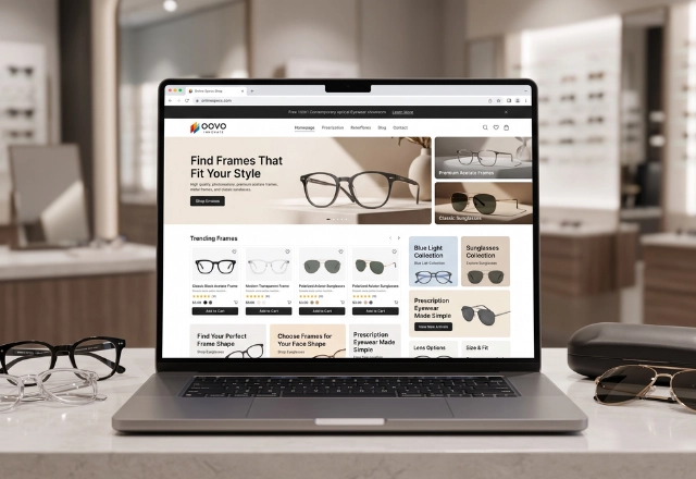 Online Specs Shop Website Development