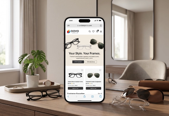 Online Specs Shop Website Development