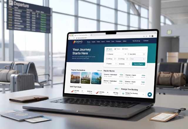 Online Ticket Booking Website Development