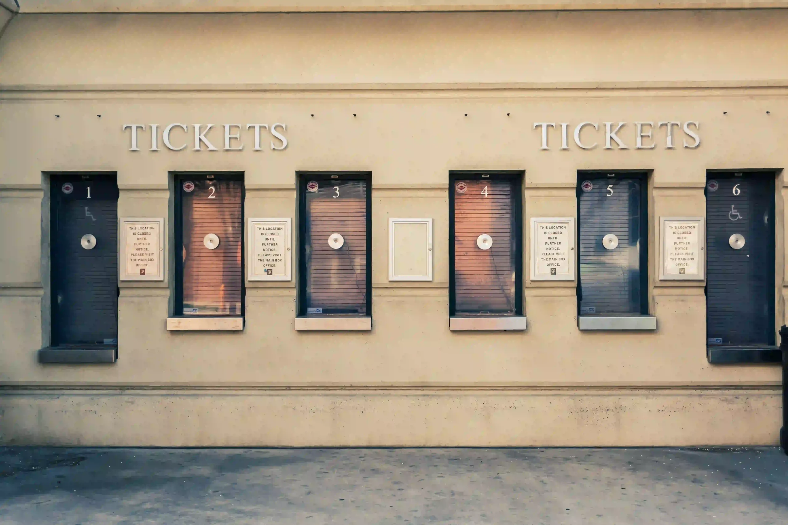 Online ticket reservation booking interface