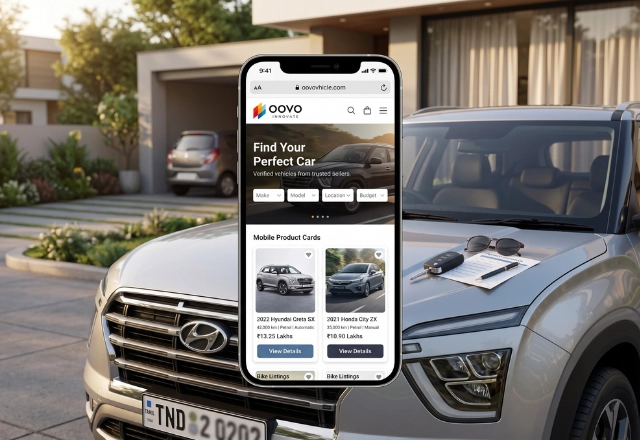 Online Used Vehicle Business Website Development