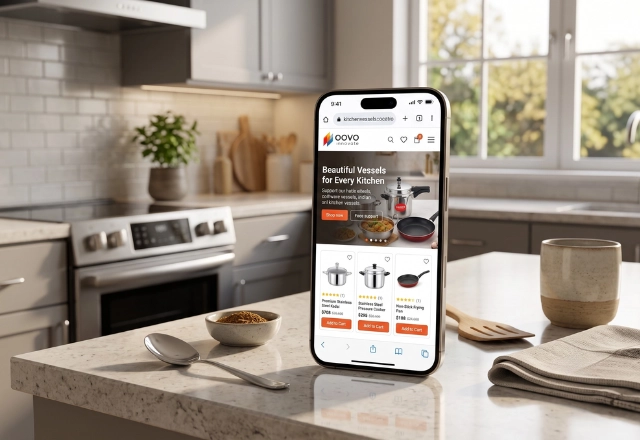 Online Vessels Website Development